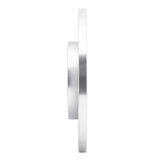 R1 Concepts 1974-1987 Dodge Colt Front Right Drilled & Slotted Silver Brake Rotor by R1 Concepts 631-43000R