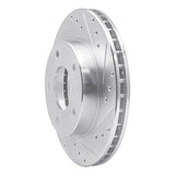 R1 Concepts 1977-1980 Buick Electra Rear Right Drilled & Slotted Silver Brake Rotor by R1 Concepts 631-45001R