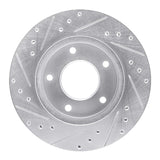R1 Concepts 1977-1980 Buick Electra Rear Right Drilled & Slotted Silver Brake Rotor by R1 Concepts 631-45001R