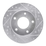 R1 Concepts 1977-1980 Buick Electra Rear Right Drilled & Slotted Silver Brake Rotor by R1 Concepts 631-45001R