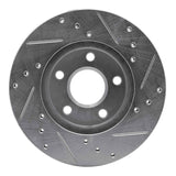 R1 Concepts 1980-1989 Buick Skylark Front Left Drilled & Slotted Silver Brake Rotor by R1 Concepts 631-45002L