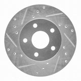 R1 Concepts 1980-1989 Buick Skylark Front Left Drilled & Slotted Silver Brake Rotor by R1 Concepts 631-45002L