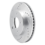 R1 Concepts 1983-1996 Buick Electra Front Left Drilled & Slotted Silver Brake Rotor by R1 Concepts 631-45003L