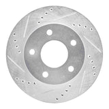 R1 Concepts 1983-1996 Buick Electra Front Left Drilled & Slotted Silver Brake Rotor by R1 Concepts 631-45003L
