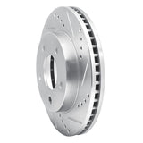 R1 Concepts 1983-1996 Buick Riviera Front Right Drilled & Slotted Silver Brake Rotor by R1 Concepts 631-45003R