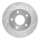 R1 Concepts 1983-1996 Buick Riviera Front Right Drilled & Slotted Silver Brake Rotor by R1 Concepts 631-45003R