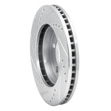 R1 Concepts 1983-1996 Buick Riviera Front Right Drilled & Slotted Silver Brake Rotor by R1 Concepts 631-45003R