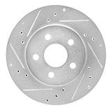 R1 Concepts 1982-1982 Buick Century Front Left Drilled & Slotted Silver Brake Rotor by R1 Concepts 631-45004L
