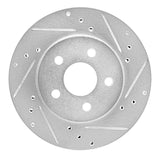 R1 Concepts 1982-1982 Buick Century Front Right Drilled & Slotted Silver Brake Rotor by R1 Concepts 631-45004R