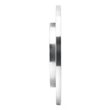 R1 Concepts 1988-1994 Buick Regal Rear Right Drilled & Slotted Silver Brake Rotor by R1 Concepts 631-45005R