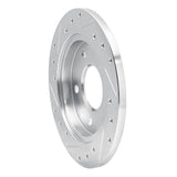 R1 Concepts 1988-1994 Buick Regal Rear Right Drilled & Slotted Silver Brake Rotor by R1 Concepts 631-45005R
