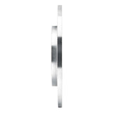 R1 Concepts 1994-1999 Buick Regal Rear Right Drilled & Slotted Silver Brake Rotor by R1 Concepts 631-45006R