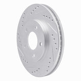 R1 Concepts 1994-2001 Buick Regal Front Left Drilled & Slotted Silver Brake Rotor by R1 Concepts 631-45007L