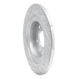 R1 Concepts 1998-2005 Buick Park Avenue Rear Right Drilled & Slotted Silver Brake Rotor by R1 Concepts 631-45009R