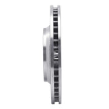 Dynamic Friction 2006-2016 Buick Lucerne Front Right Drilled & Slotted Silver Brake Rotor by Dynamic Friction Company 631-45012R