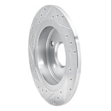Dynamic Friction 2011-2016 Buick Regal Rear Right Drilled & Slotted Silver Brake Rotor by Dynamic Friction Company 631-45015R