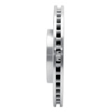 Dynamic Friction 2010-2025 Buick Allure Front Left Drilled & Slotted Silver Brake Rotor by Dynamic Friction Company 631-45016L