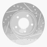 R1 Concepts 01-07 Buick Rendezvous Front Left Drilled & Slotted Silver Brake Rotor by R1 Concepts RNC-631-45021L