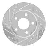 R1 Concepts 01-07 Buick Rendezvous Front Left Drilled & Slotted Silver Brake Rotor by R1 Concepts RNC-631-45021L