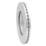 Dynamic Friction 2016-2021 Buick Regal Sportback Front Left Drilled & Slotted Silver Brake Rotor by Dynamic Friction Company 631-45023L
