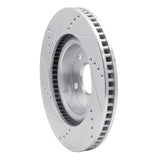 R1 Concepts 1997-2001 Cadillac Catera Front Right Drilled & Slotted Silver Brake Rotor by R1 Concepts 631-46000R
