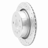 R1 Concepts 2001-2001 Cadillac Catera Rear Right Drilled & Slotted Silver Brake Rotor by R1 Concepts 631-46002R