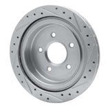 R1 Concepts 1997-2013 Cadillac XLR Rear Left Drilled & Slotted Silver Brake Rotor by R1 Concepts 631-46009L