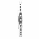 Dynamic Friction 2004-2011 Cadillac STS Rear Right Drilled & Slotted Silver Brake Rotor by Dynamic Friction Company 631-46016R