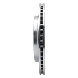 Dynamic Friction 2008-2019 Cadillac CTS Rear Left Drilled & Slotted Silver Brake Rotor by Dynamic Friction Company 631-46024L