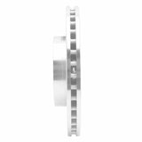 Dynamic Friction 2013-2025 Cadillac ATS Front Right Drilled & Slotted Silver Brake Rotor by Dynamic Friction Company 631-46035R