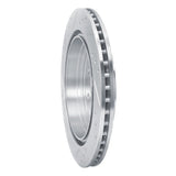 Dynamic Friction 2010-2016 Cadillac SRX Rear Right Drilled & Slotted Silver Brake Rotor by Dynamic Friction Company 631-46045R