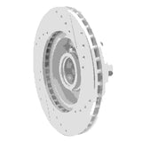 R1 Concepts 1970-1981 Buick Skylark Front Left Drilled & Slotted Silver Brake Rotor by R1 Concepts 631-47005L