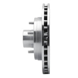 R1 Concepts 1978-1978 Buick Regal Front Left Drilled & Slotted Silver Brake Rotor by R1 Concepts 631-47007L