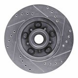 R1 Concepts 1978-1990 Buick LeSabre Front Left Drilled & Slotted Silver Brake Rotor by R1 Concepts 631-47009L