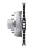 R1 Concepts 1978-1990 Buick LeSabre Front Left Drilled & Slotted Silver Brake Rotor by R1 Concepts 631-47009L