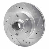 R1 Concepts 1978-1990 Buick Electra Front Right Drilled & Slotted Silver Brake Rotor by R1 Concepts 631-47009R