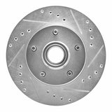 R1 Concepts 1978-1990 Buick Electra Front Right Drilled & Slotted Silver Brake Rotor by R1 Concepts 631-47009R