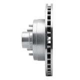 R1 Concepts 1978-1990 Buick Electra Front Right Drilled & Slotted Silver Brake Rotor by R1 Concepts 631-47009R