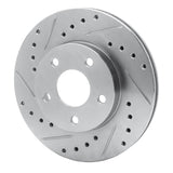 R1 Concepts 1982-1984 Buick Skyhawk Front Left Drilled & Slotted Silver Brake Rotor by R1 Concepts 631-47010L