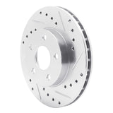 R1 Concepts 1982-1984 Buick Skyhawk Front Right Drilled & Slotted Silver Brake Rotor by R1 Concepts 631-47010R