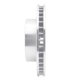 R1 Concepts 1963-1982 Chevrolet Corvette Front Right Drilled & Slotted Silver Brake Rotor by R1 Concepts 631-47011R