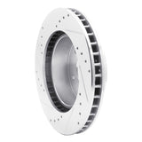 R1 Concepts 1963-1982 Chevrolet Corvette Front Right Drilled & Slotted Silver Brake Rotor by R1 Concepts 631-47011R