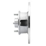 R1 Concepts 1978-1987 Chevrolet Chevette Front Left Drilled & Slotted Silver Brake Rotor by R1 Concepts 631-47012L