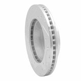 R1 Concepts 1982-1988 Chevrolet Camaro Rear Right Drilled & Slotted Silver Brake Rotor by R1 Concepts 631-47014R