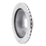 R1 Concepts 1984-1987 Chevrolet Corvette Rear Right Drilled & Slotted Silver Brake Rotor by R1 Concepts 631-47016R