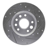 R1 Concepts 1982-1982 Buick Skyhawk Front Left Drilled & Slotted Silver Brake Rotor by R1 Concepts 631-47017L