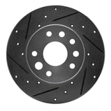 R1 Concepts 1982-1982 Buick Skyhawk Front Left Drilled & Slotted Silver Brake Rotor by R1 Concepts 631-47017L