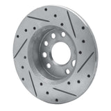 R1 Concepts 1982-1982 Buick Skyhawk Front Left Drilled & Slotted Silver Brake Rotor by R1 Concepts 631-47017L