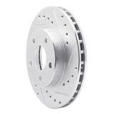 R1 Concepts 1985-1991 Buick SOMERSET Front Right Drilled & Slotted Silver Brake Rotor by R1 Concepts 631-47018R