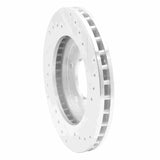R1 Concepts 1988-1996 Buick Regal Front Left Drilled & Slotted Silver Brake Rotor by R1 Concepts 631-47019L